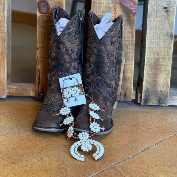 TuffRider Shoes - TuffRider Ladies Jackson Square Toe Western Boot